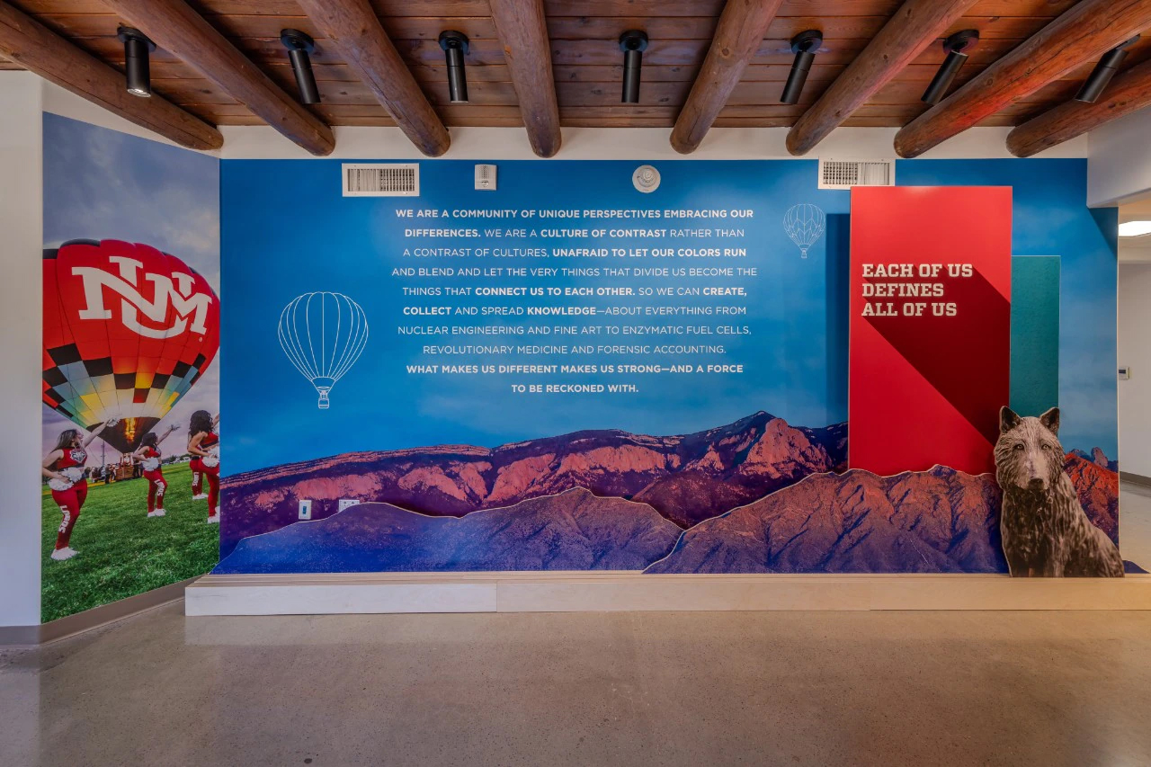 Invue UNM Lobo Welcome Center