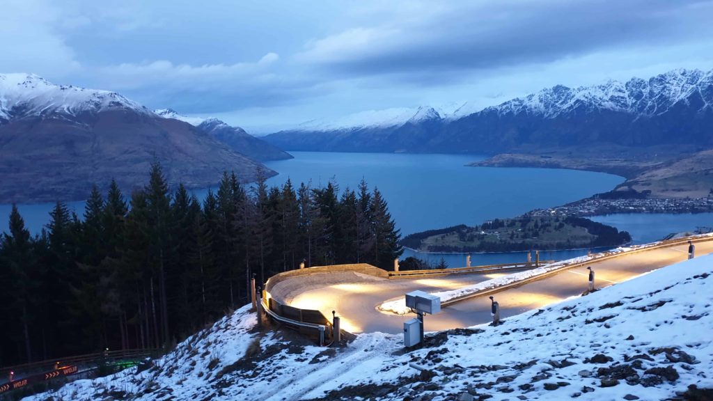LIGMAN Skyline Queenstown, Nighttime Luge Run
