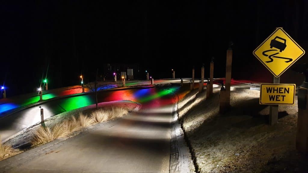 LIGMAN Skyline Queenstown, Nighttime Luge Run