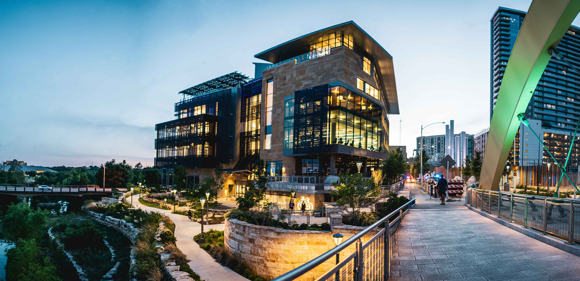 Landscape Forms Austin Central Library