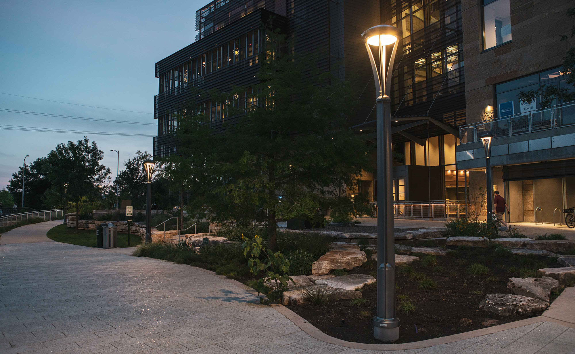 Landscape Forms Austin Central Library