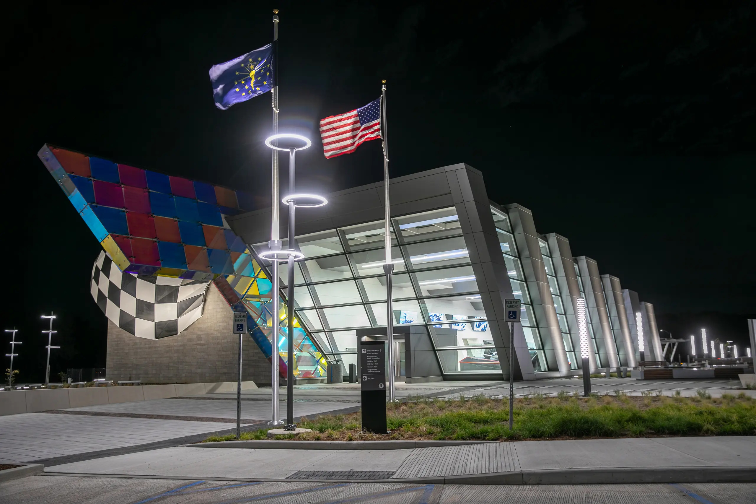 Landscape Forms Clear Creek Welcome Center