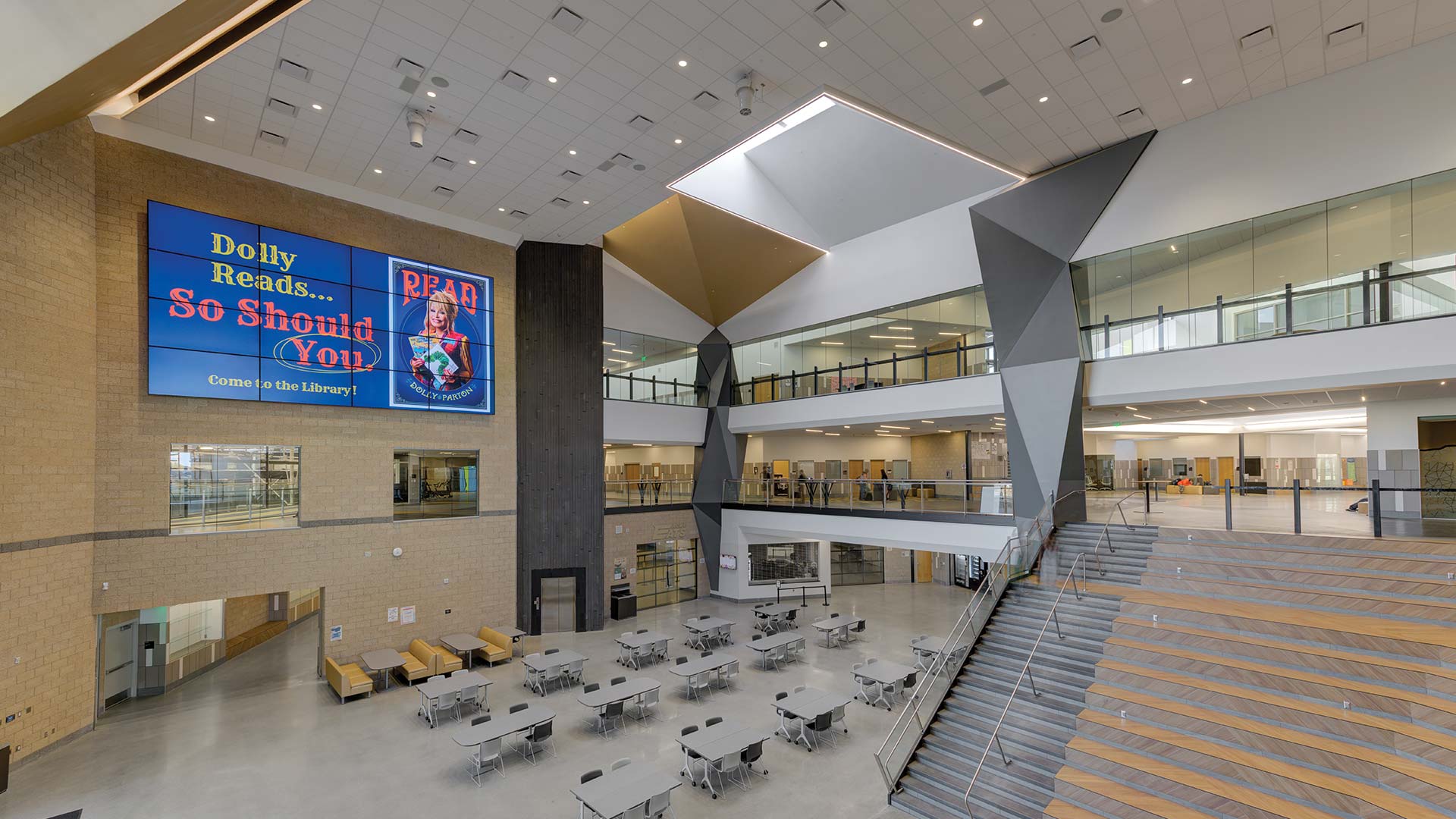 Lithonia Lighting Deseret Peak High School