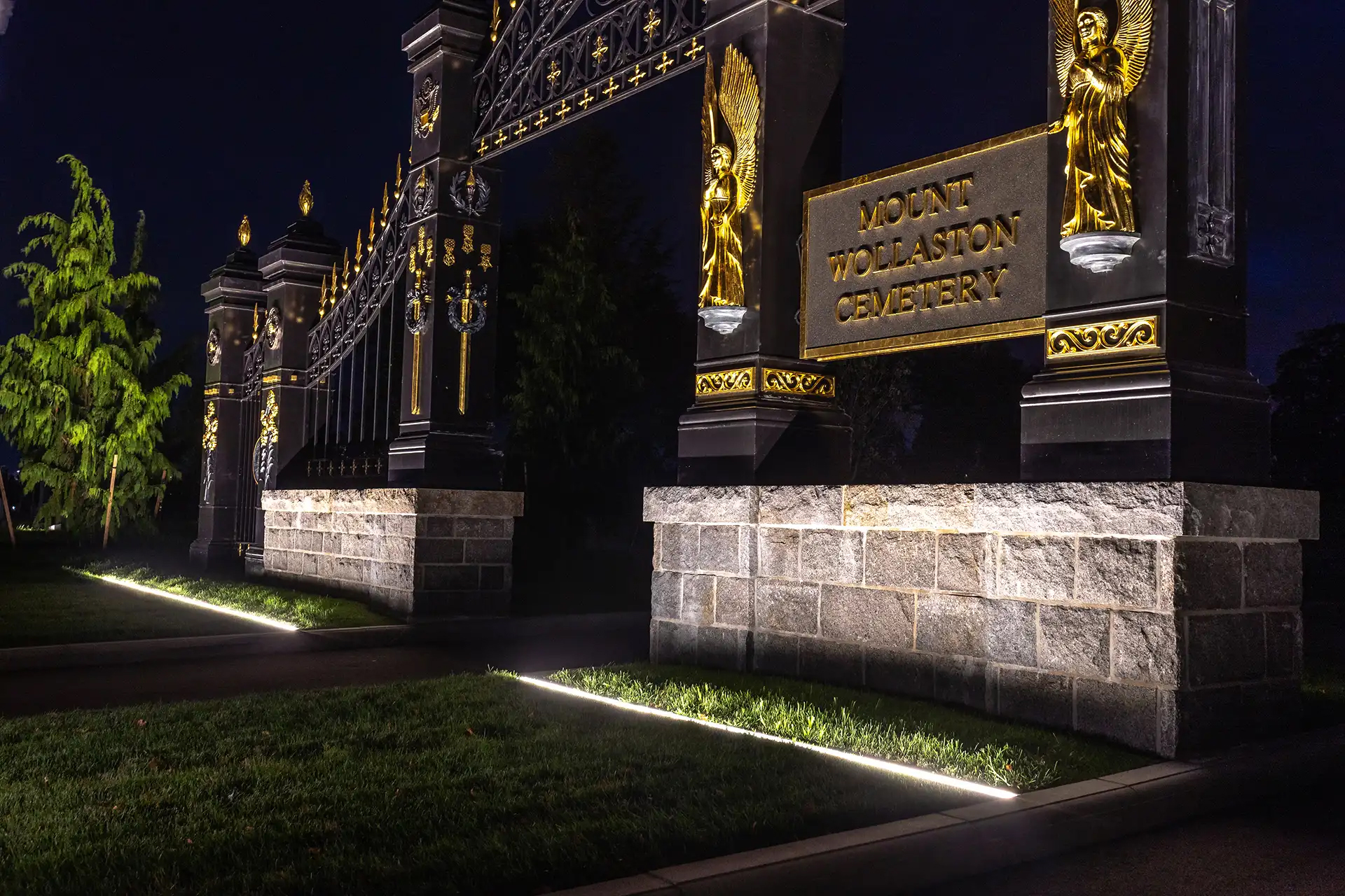 Lumenpulse Mount Wollaston Cemetery