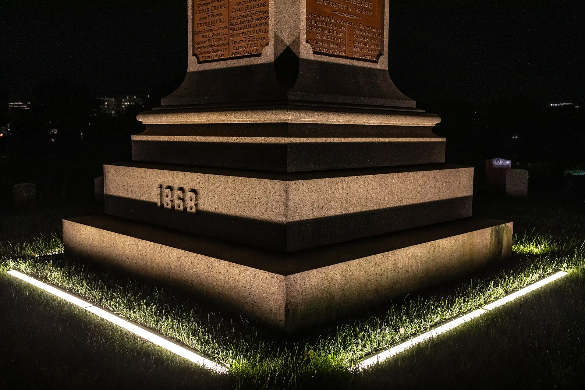 Lumenpulse Mount Wollaston Cemetery