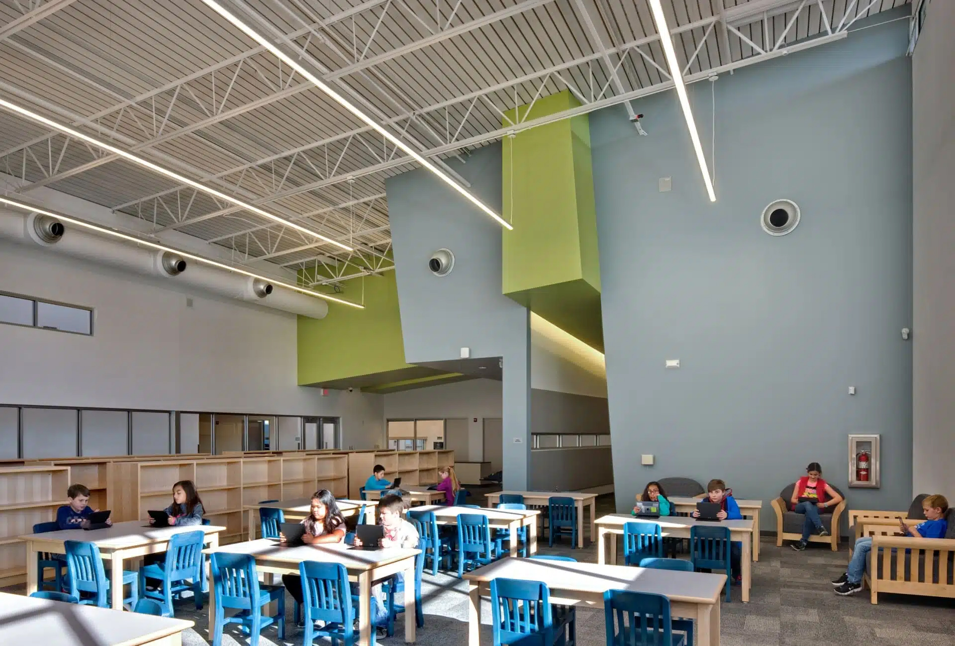 Lumium Lighting Marie Hughes Elementary School