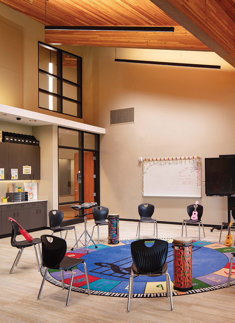 Mark Architectural Indian Community School