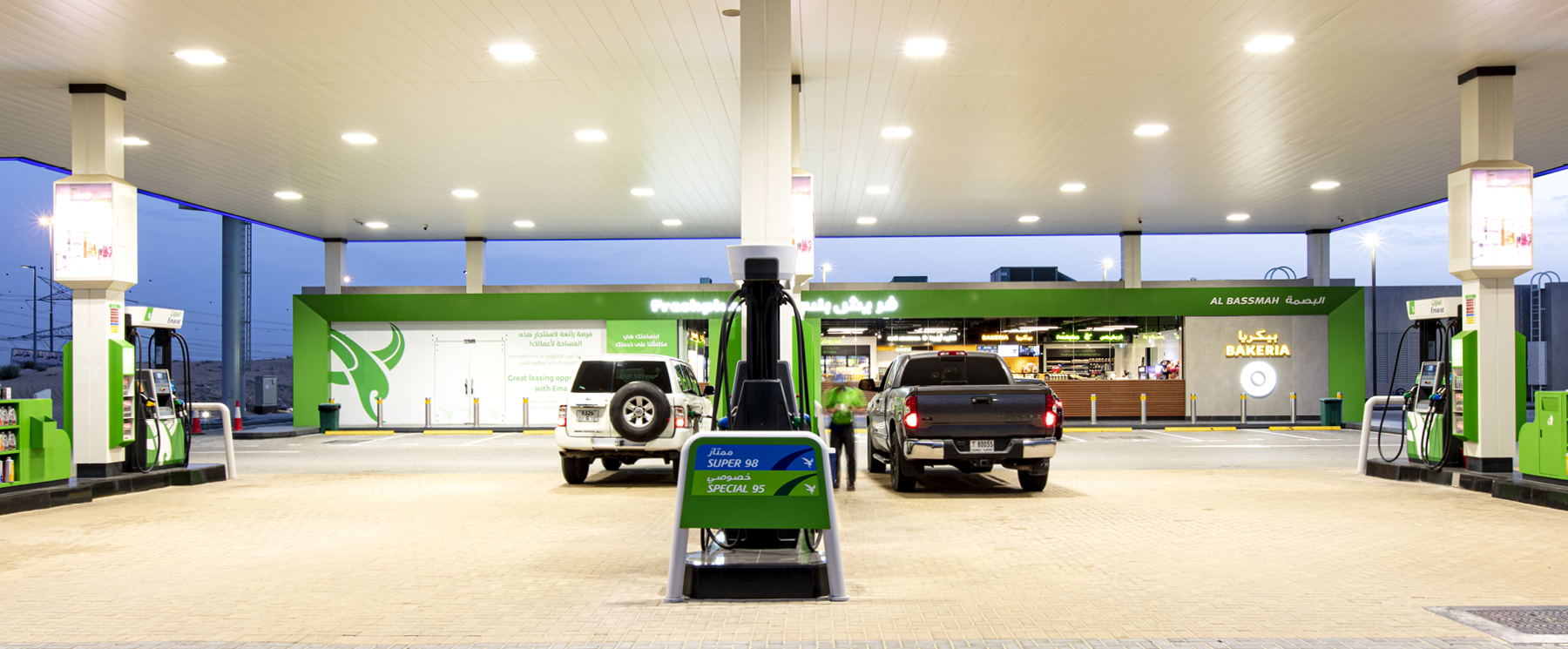 Performance iN Lighting AL BASMAH EMARAT PETROL STATION