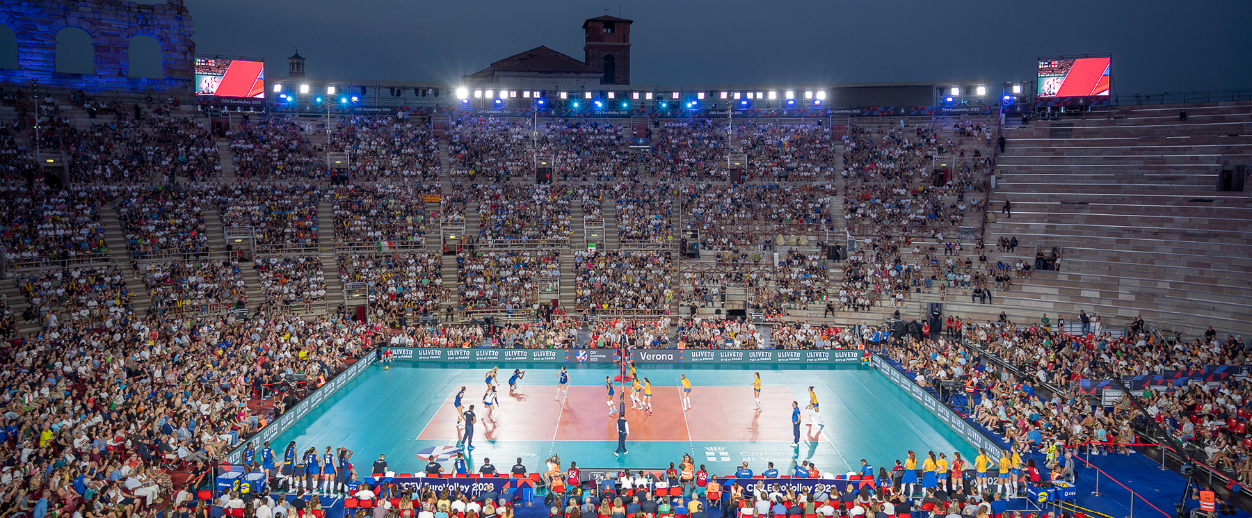 Performance iN Lighting ARENA DI VERONA - EUROPEAN VOLLEY CHAMPIONSHIP 2023