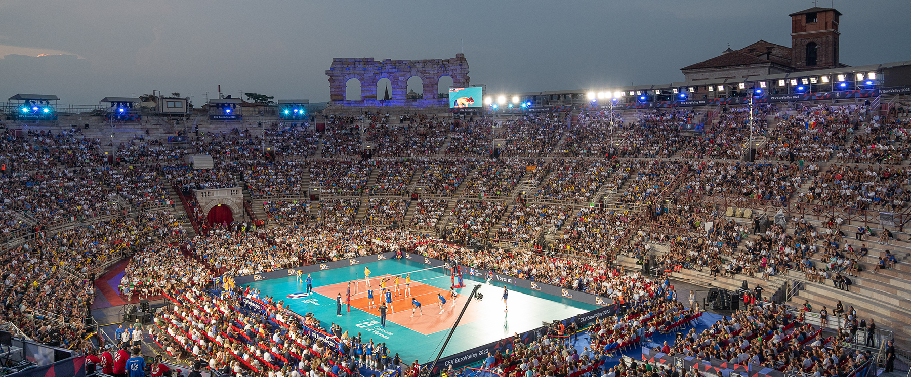 Performance iN Lighting ARENA DI VERONA - EUROPEAN VOLLEY CHAMPIONSHIP 2023