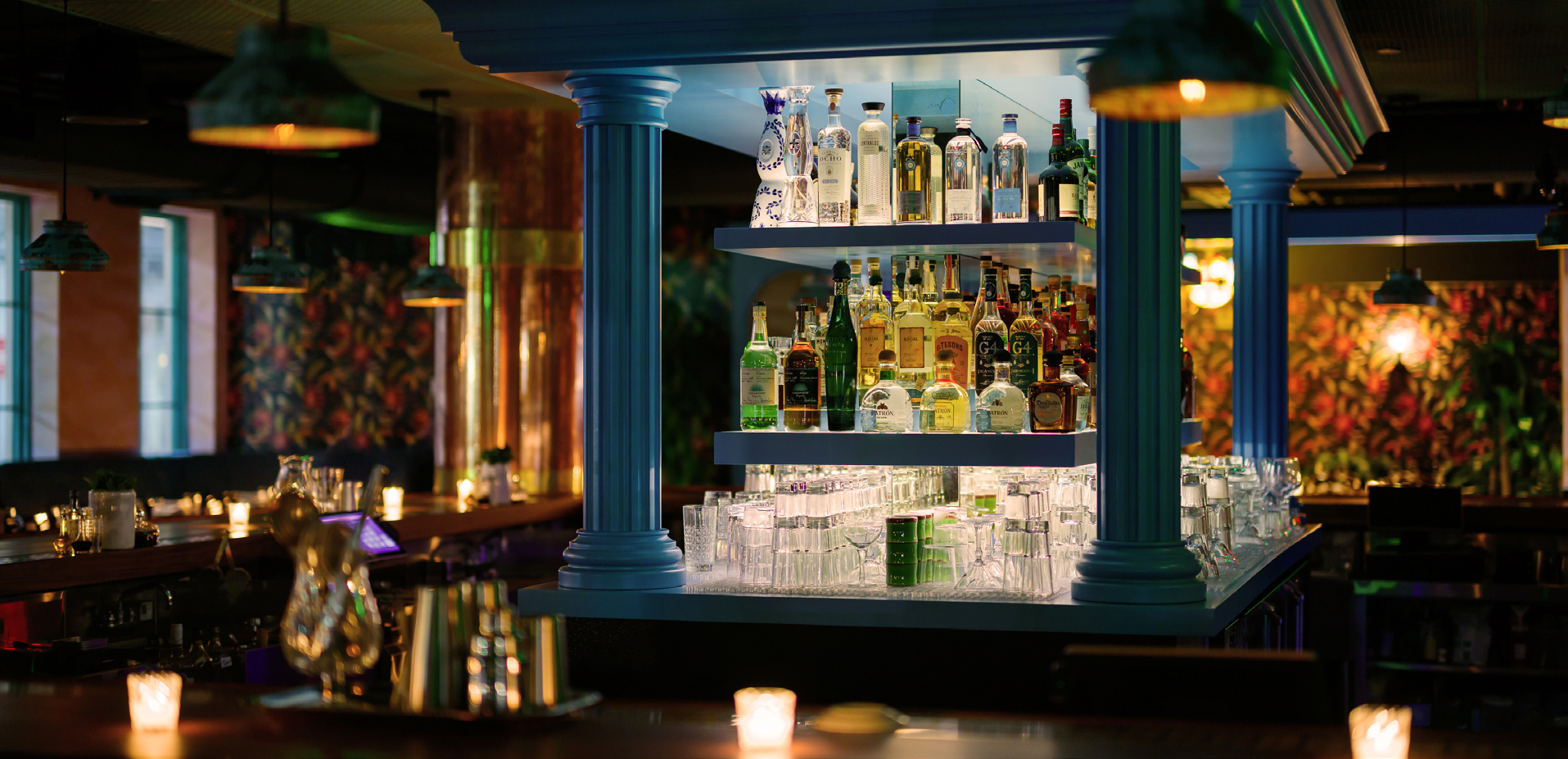 PureEdge Lighting La Cañita South Beach Restaurant Bar