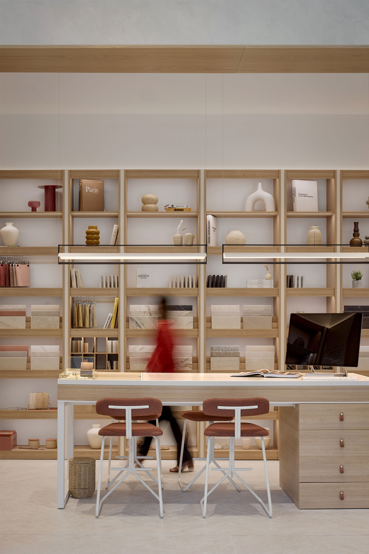 Vibia Cosentino Showroom