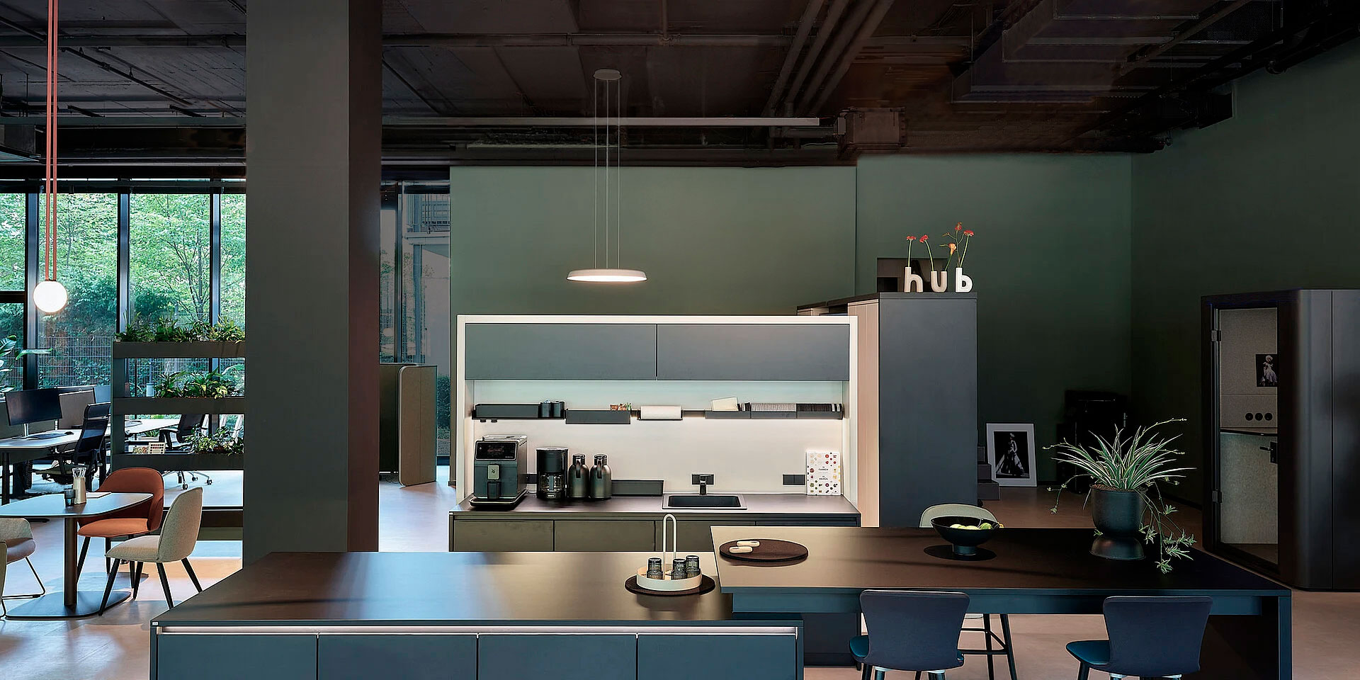 Vibia The Sedus Showroom Hub