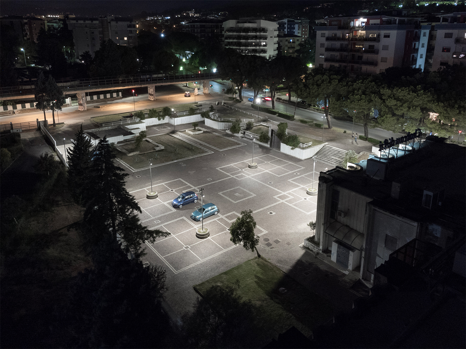 iGuzzini An urban lighting project in Rende. The Commenda district.