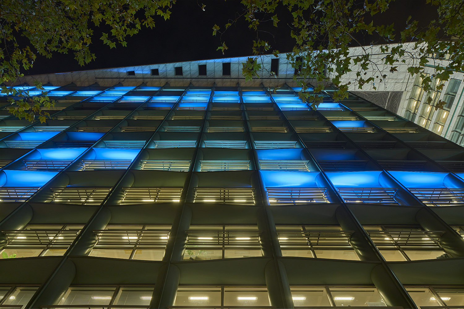 iGuzzini The Central Seine Building Façade