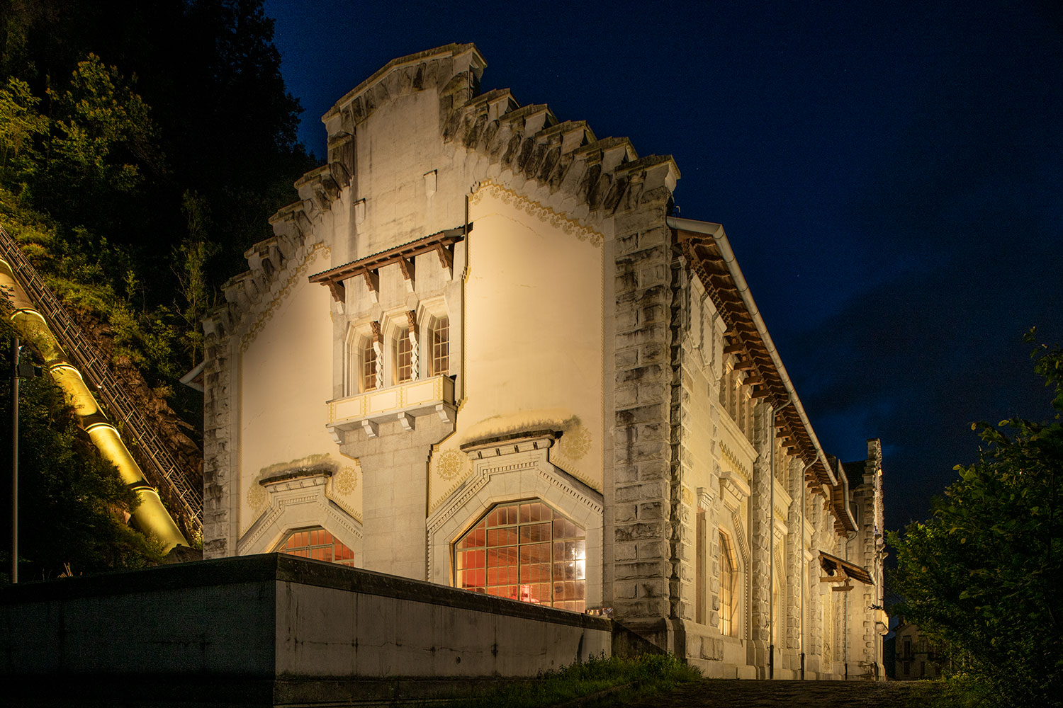 iGuzzini The Crego Hydroelectric Power Station
